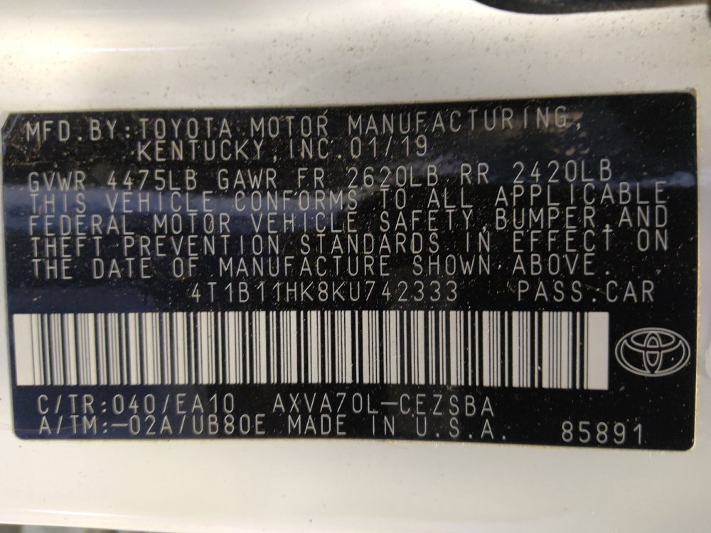 Used 2019 Toyota Camry SE image 33