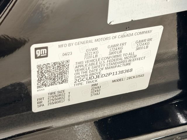 Certified 2023 Chevrolet Silverado 1500 High Country w/ High Country Premium Package AWD/4WD image 23