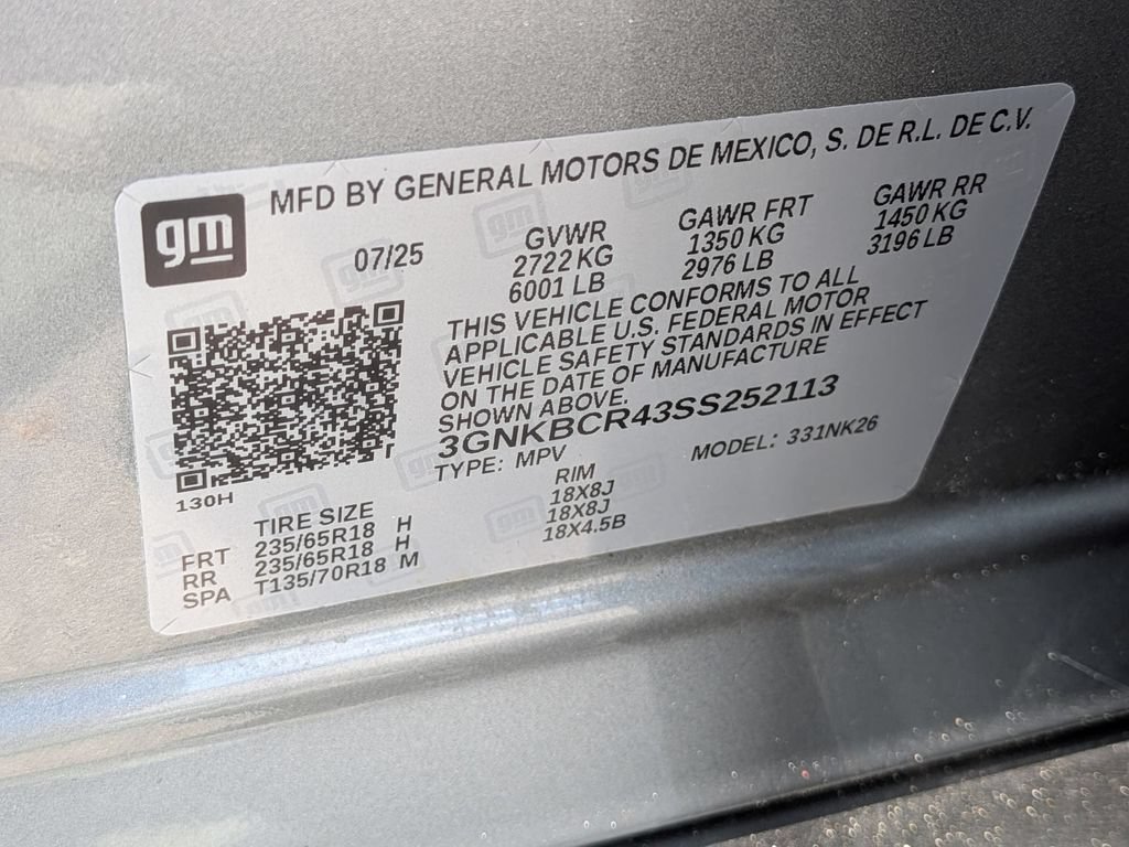 Used 2025 Chevrolet TrailBlazer LT AWD/4WD image 47