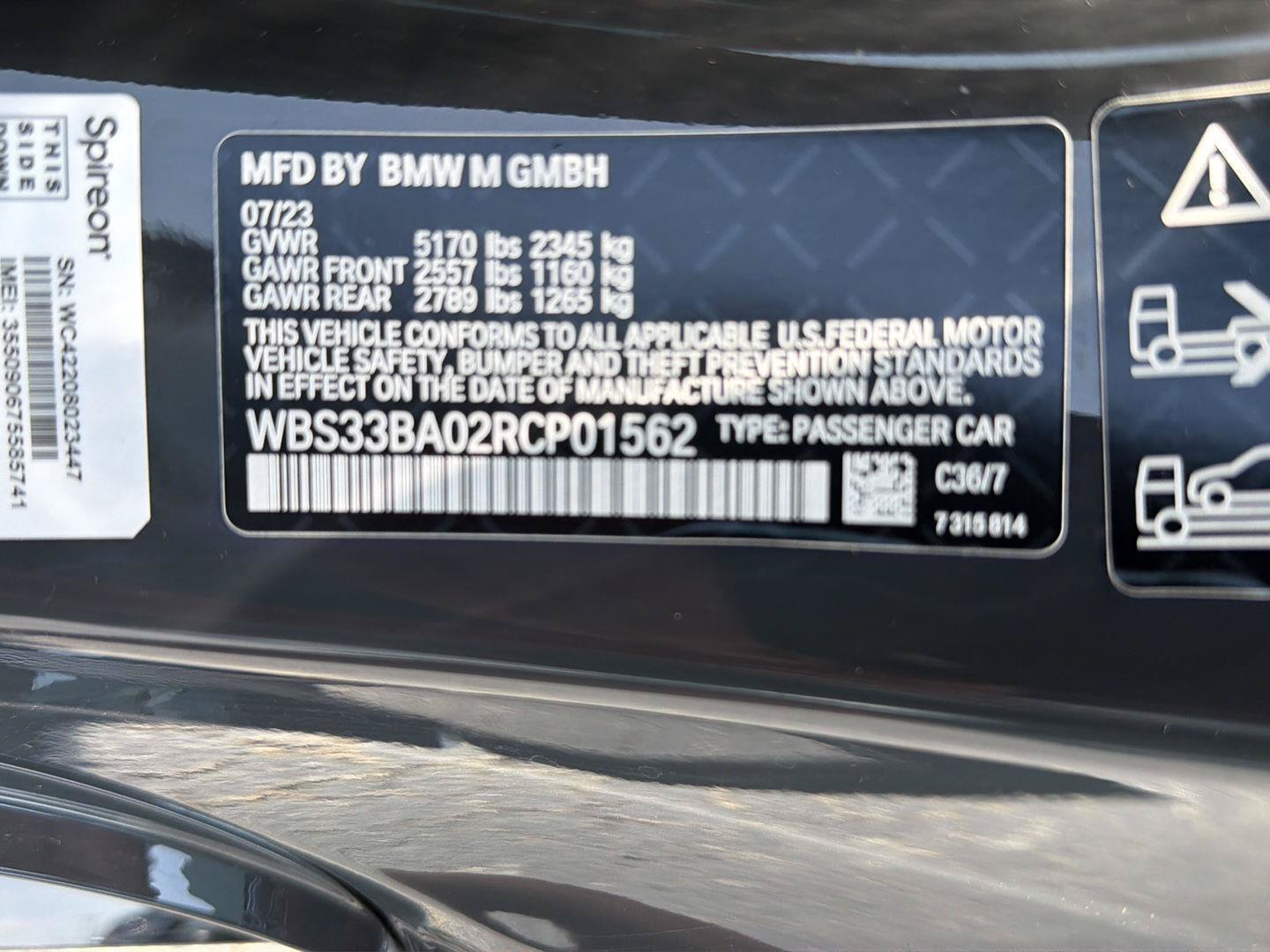 Used 2024 BMW M4 xDrive Competition AWD/4WD image 35