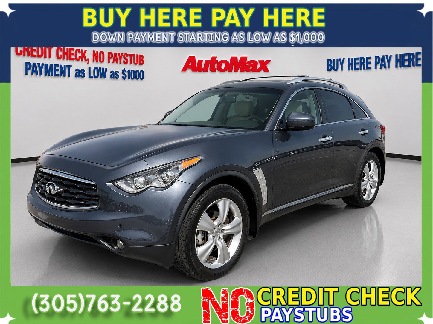 Used 2011 INFINITI FX35 AWD w/ Premium Pkg image 2