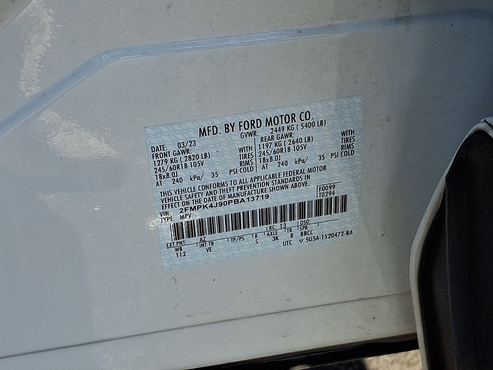 Used 2023 Ford Edge ST-Line AWD/4WD image 27