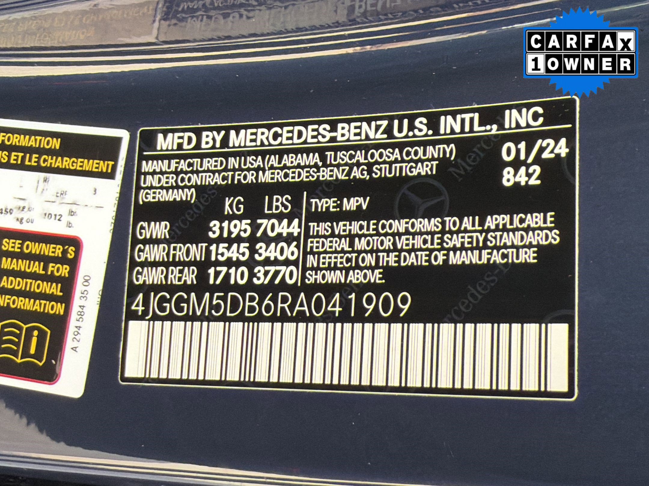 Used 2024 Mercedes-Benz EQE AMG 4MATIC SUV image 19