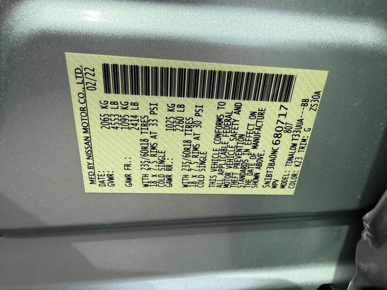 Used 2022 Nissan Rogue SV FWD image 16