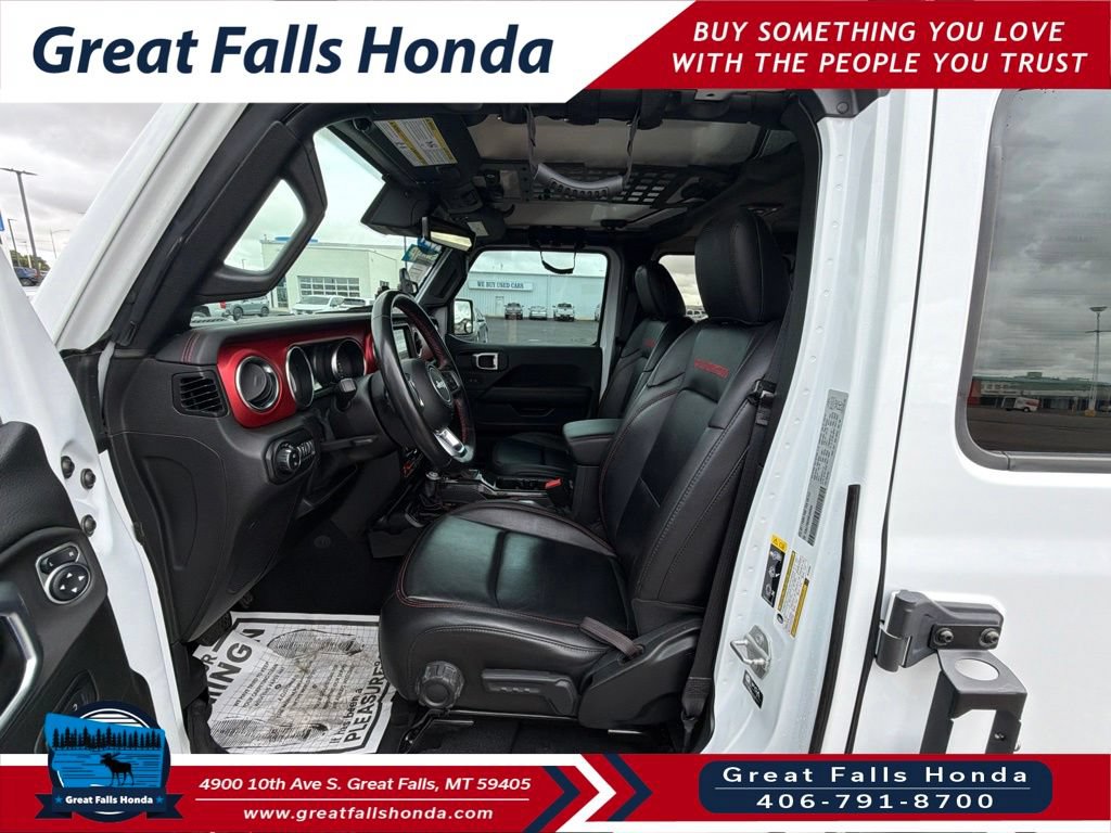 Used 2021 Jeep Gladiator Rubicon w/ Uconnect 4C Nav & Sound Group AWD/4WD image 10