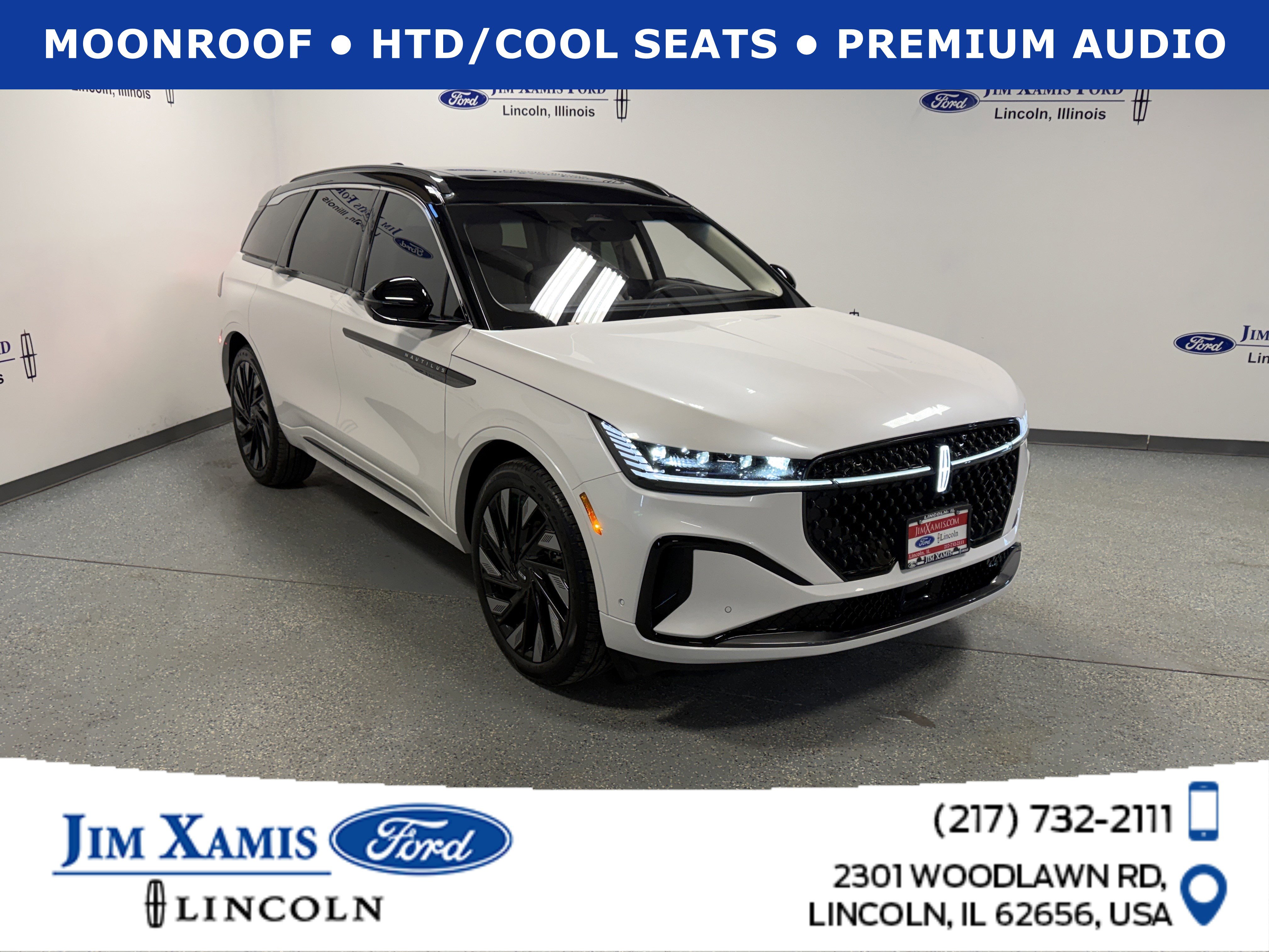 Used 2024 Lincoln Nautilus Black Label w/ Jet Appearance Package (87T)