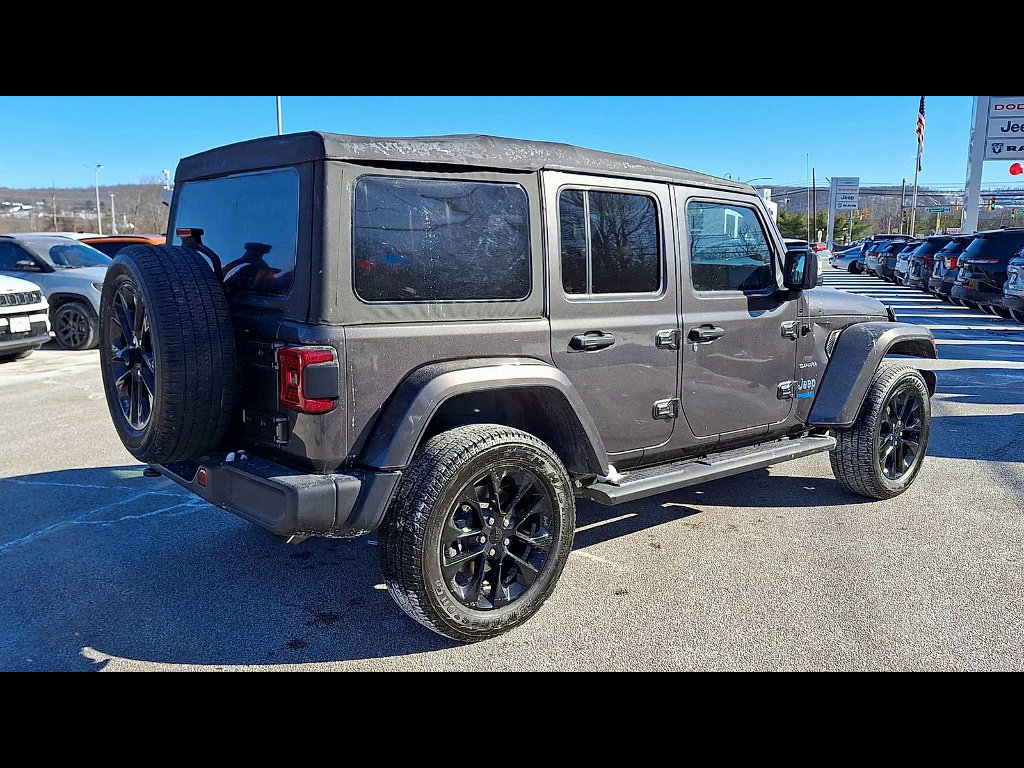 Certified 2021 Jeep Wrangler Sahara 4xe w/ Cold Weather Group image 8
