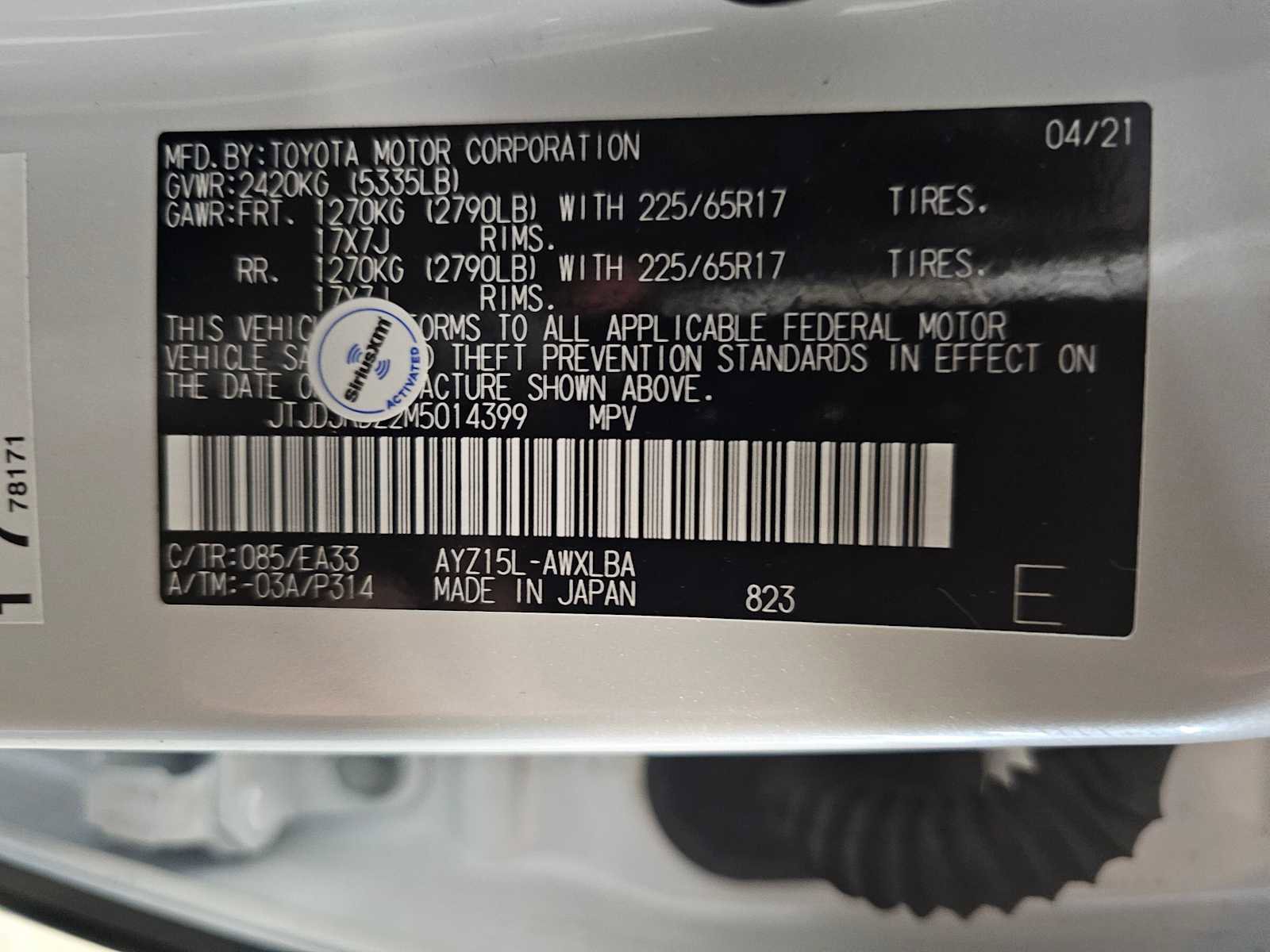 Used 2021 Lexus NX 300h AWD w/ Accessory Package 2 image 39