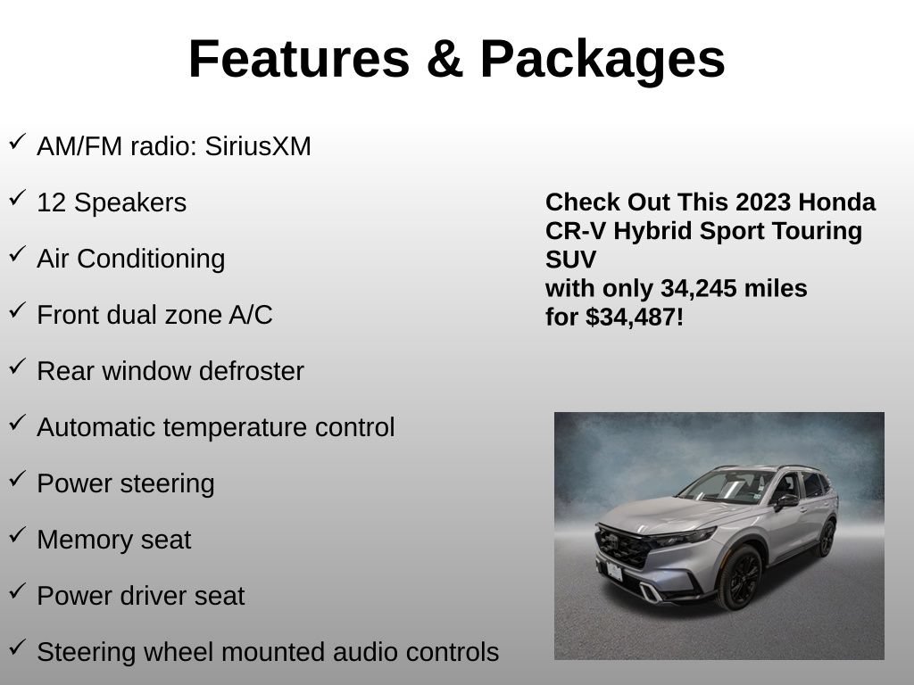 Certified 2023 Honda CR-V Sport Touring image 8