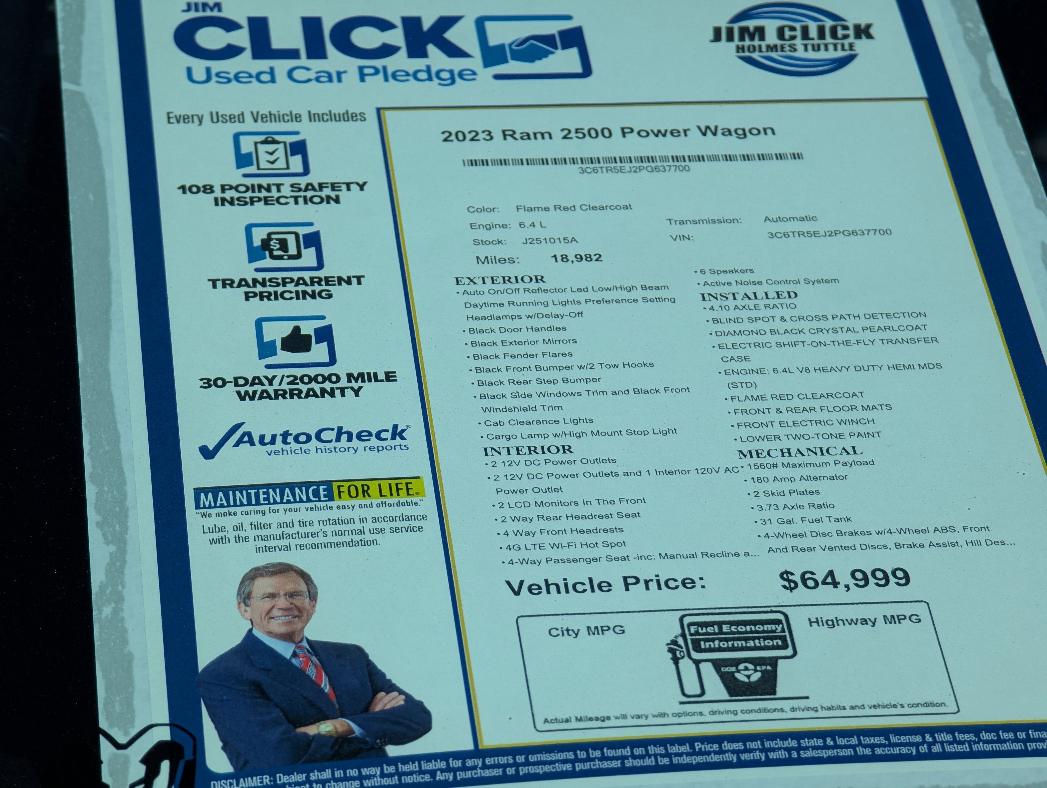 Used 2023 RAM 2500 Power Wagon w/ Level 2 Equipment Group image 13