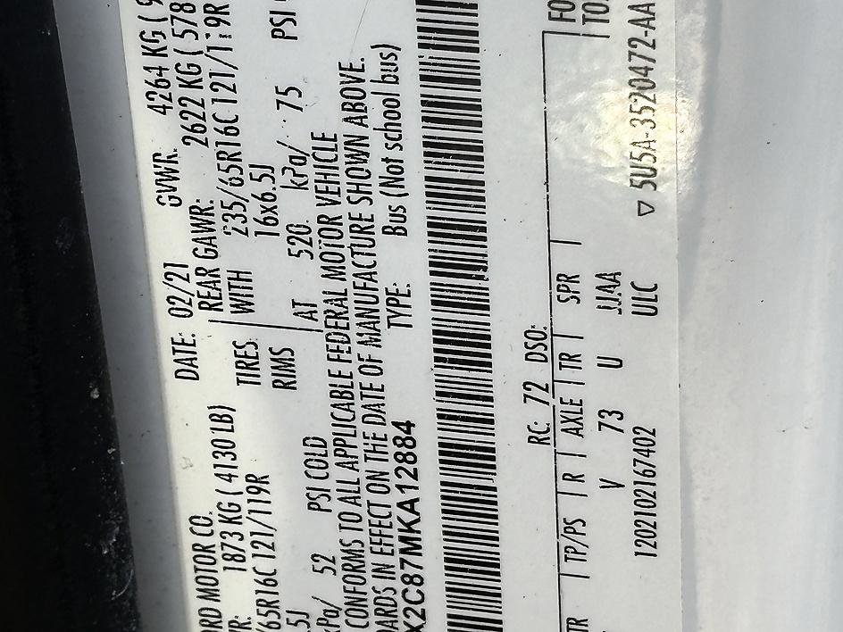 Used 2021 Ford Transit 350 XLT image 23