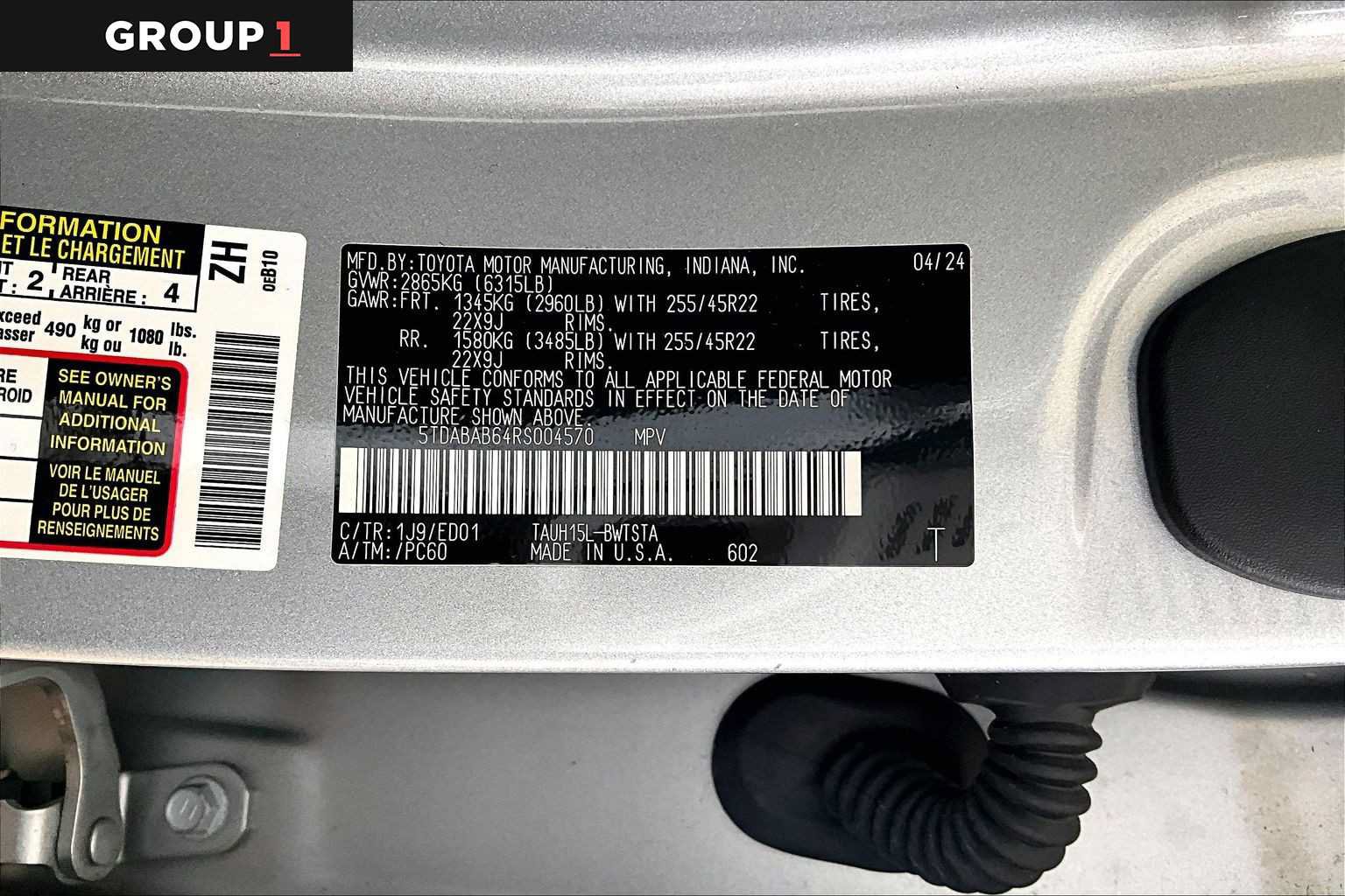Used 2024 Lexus TX 500h AWD w/ Technology Package image 36