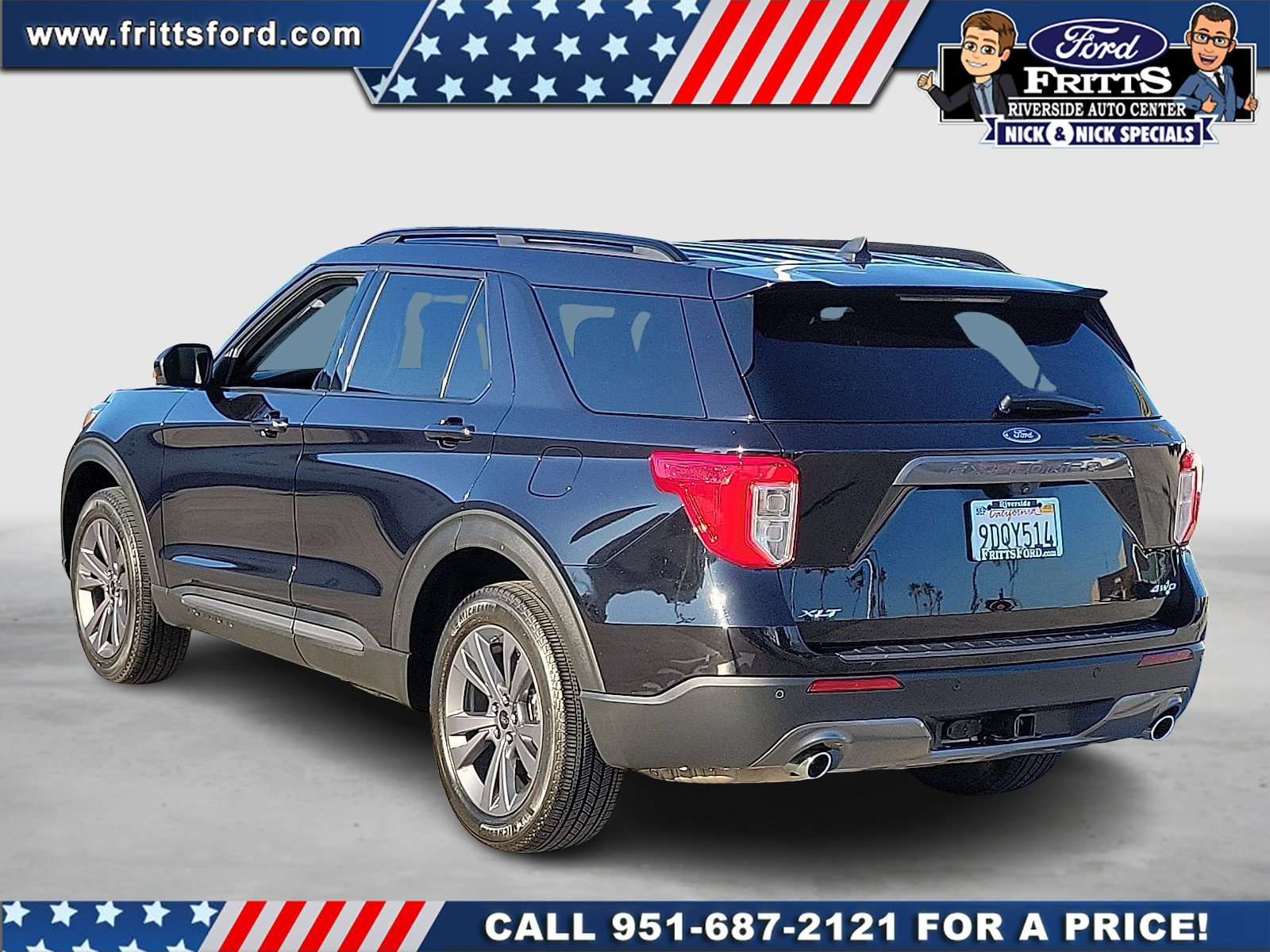 Certified 2022 Ford Explorer XLT w/ Equipment Group 202A image 3