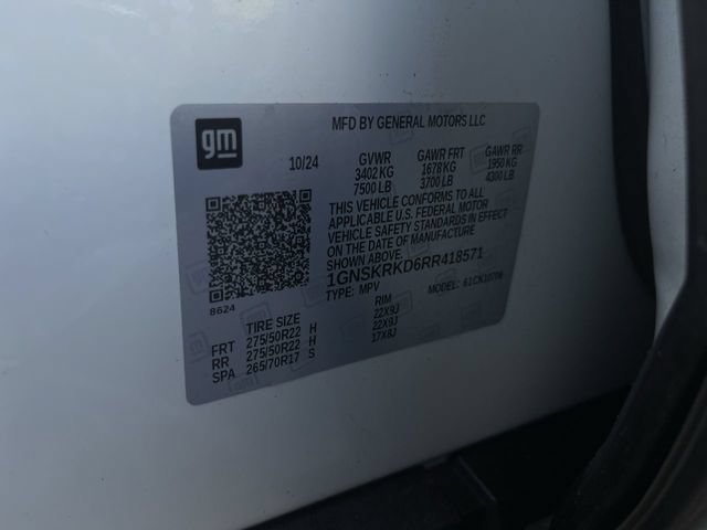 Used 2024 Chevrolet Tahoe RST w/ Luxury Package AWD/4WD image 33