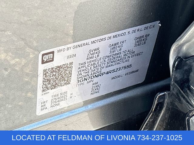 Certified 2024 Chevrolet Equinox EV RS FWD image 32