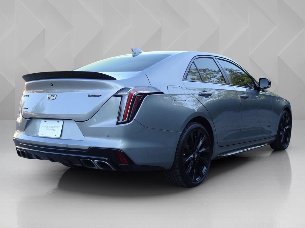 Certified 2024 Cadillac CT4 V w/ LPO, ONYX Package AWD/4WD image 5