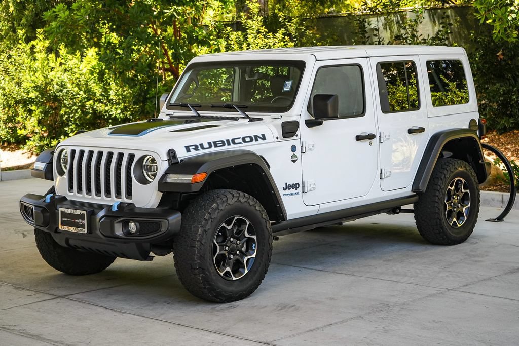 Used 2022 Jeep Wrangler Unlimited Rubicon 4xe w/ Cold Weather Group AWD/4WD image 3