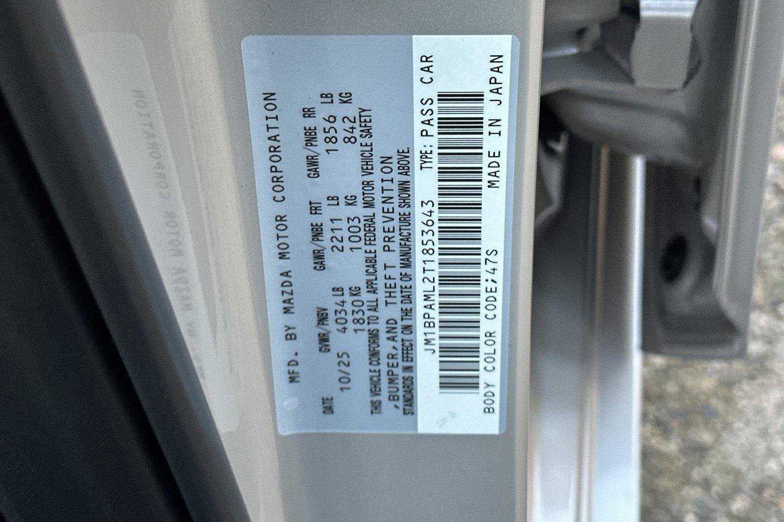 New 2026 MAZDA MAZDA3 2.5 S Hatchback w/ Premium Pkg FWD image 35