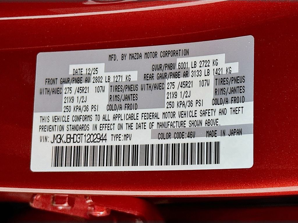 New 2026 MAZDA CX-70 3.3 Turbo w/ Preferred Package image 27