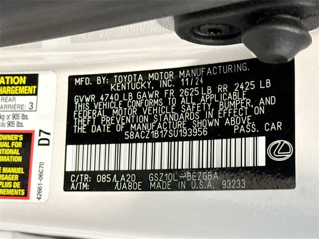 Used 2025 Lexus ES 350 image 26