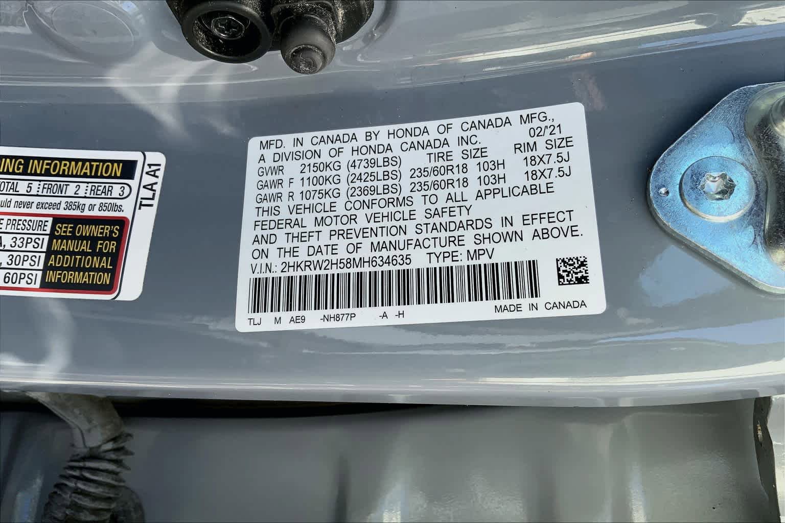 Used 2021 Honda CR-V EX image 34