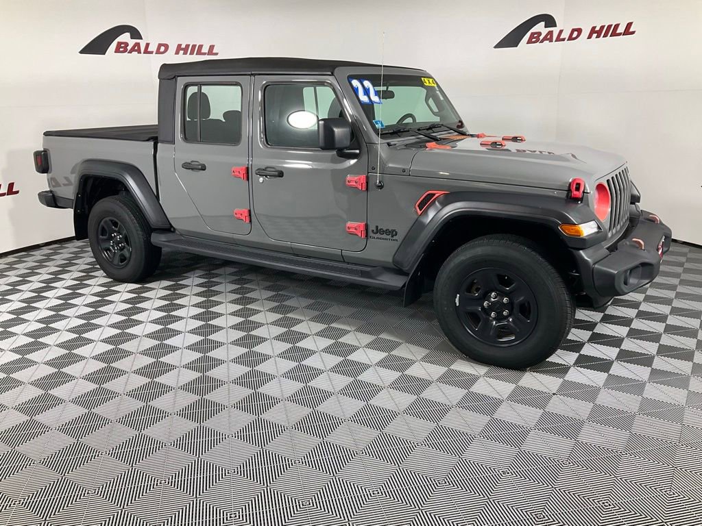 Certified 2022 Jeep Gladiator Sport w/ Trailer Tow Package
