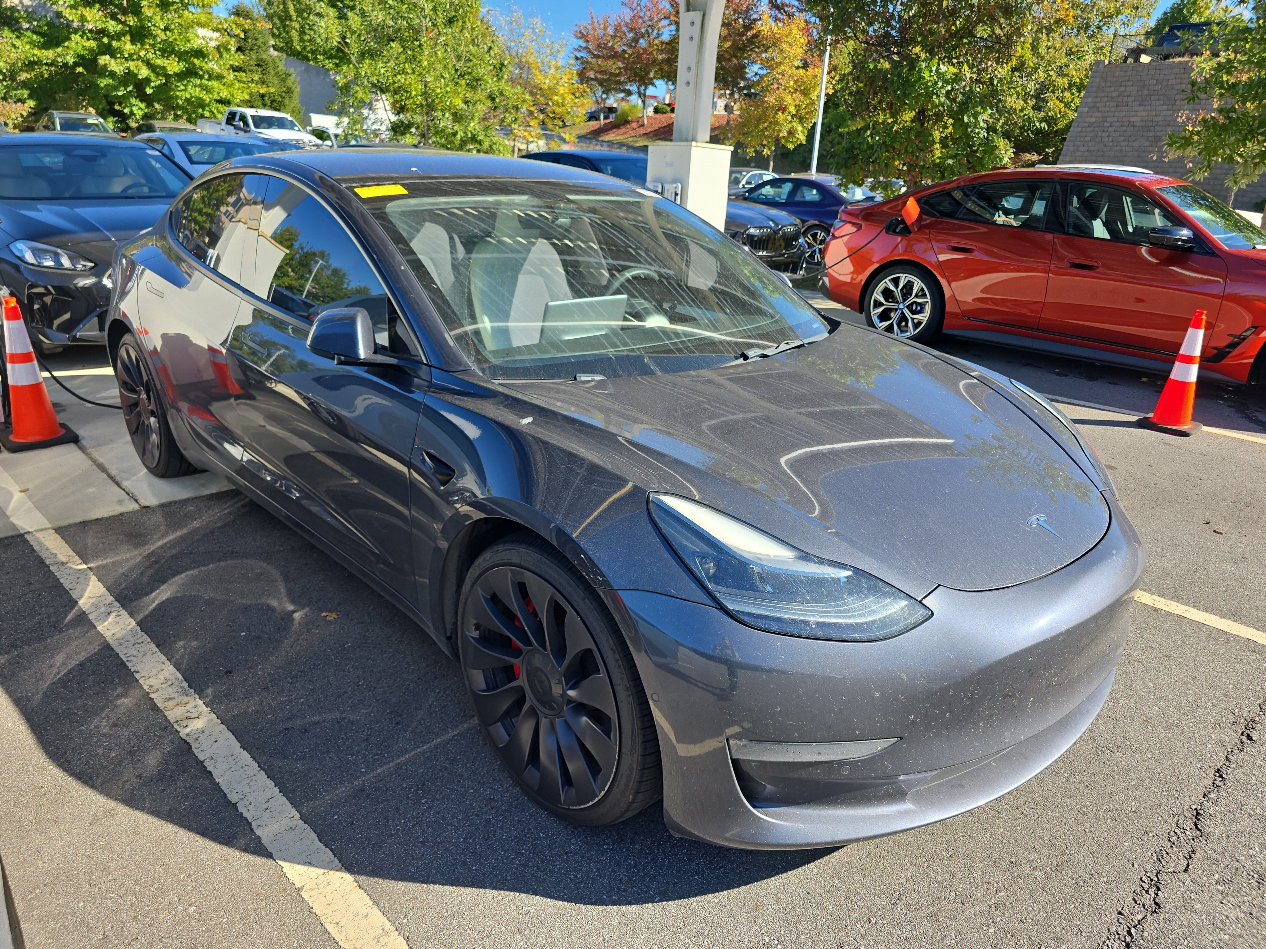 Used 2021 Tesla Model 3 Performance AWD/4WD image 1