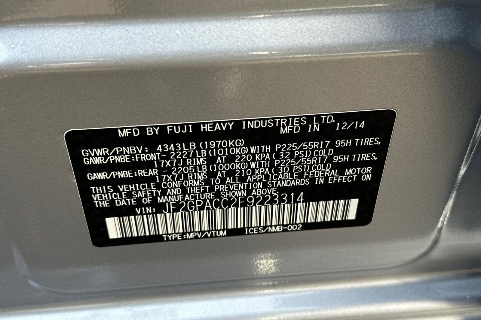 Used 2015 Subaru Crosstrek 2.0i Premium AWD/4WD image 26