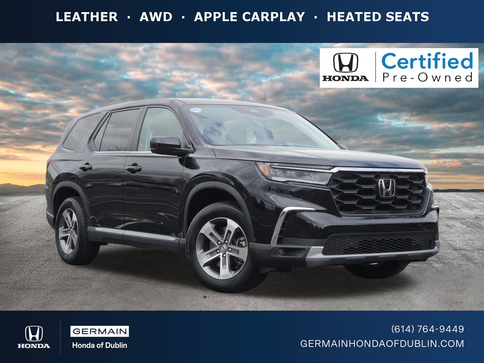 Certified 2025 Honda Pilot EX-L