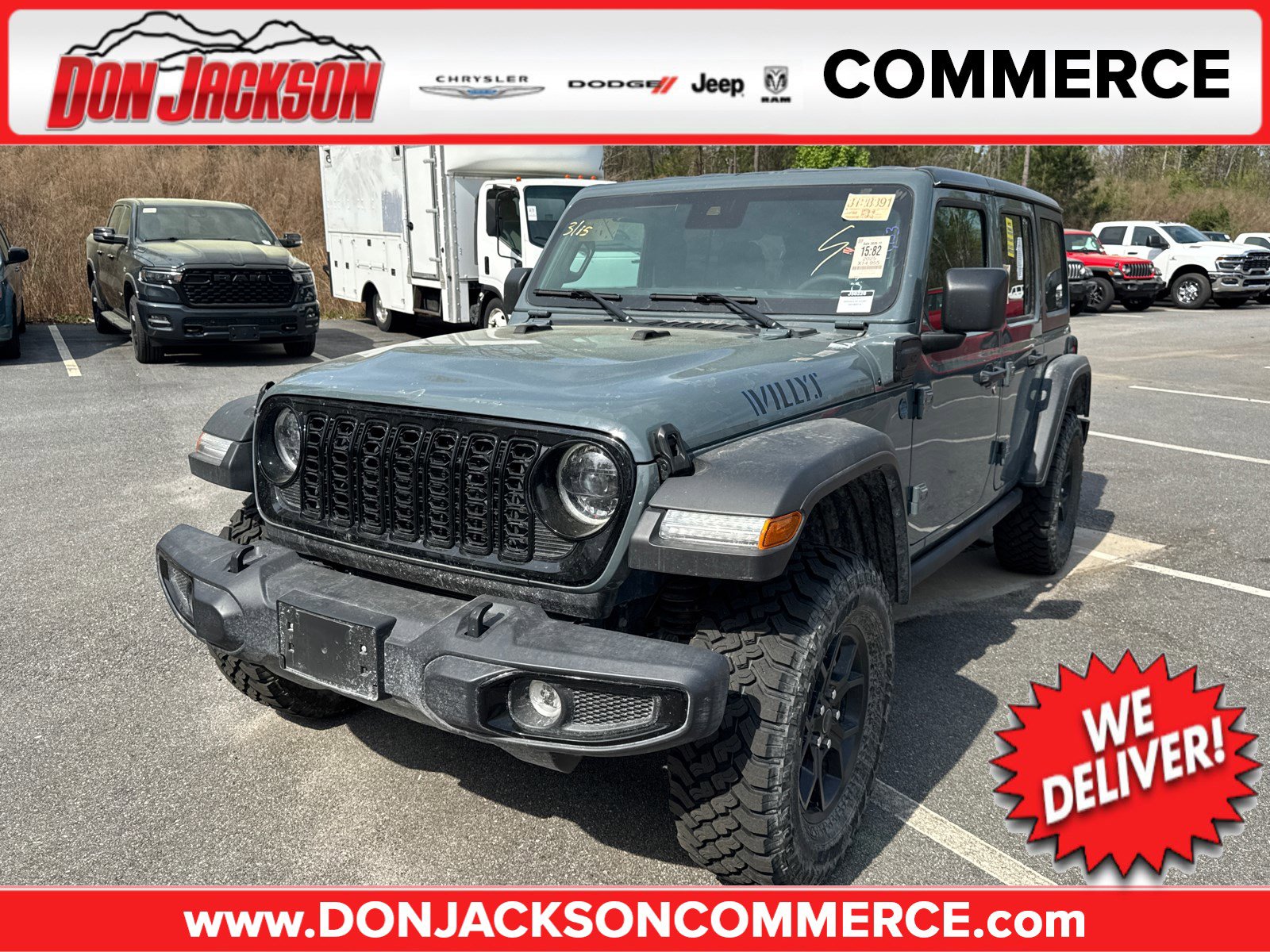 Used 2025 Jeep Wrangler Willys image 1