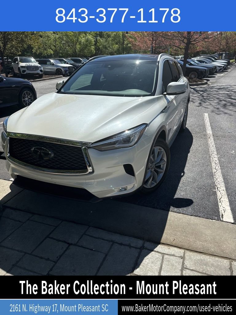 Used 2020 INFINITI QX50 Luxe w/ Navigation Package
