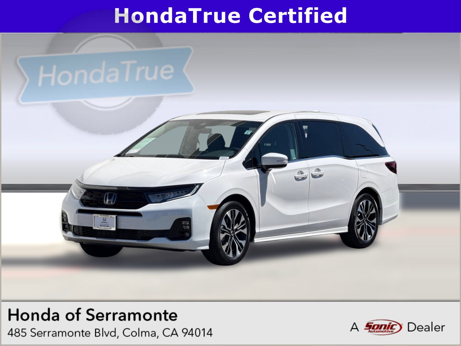 Certified 2026 Honda Odyssey Elite