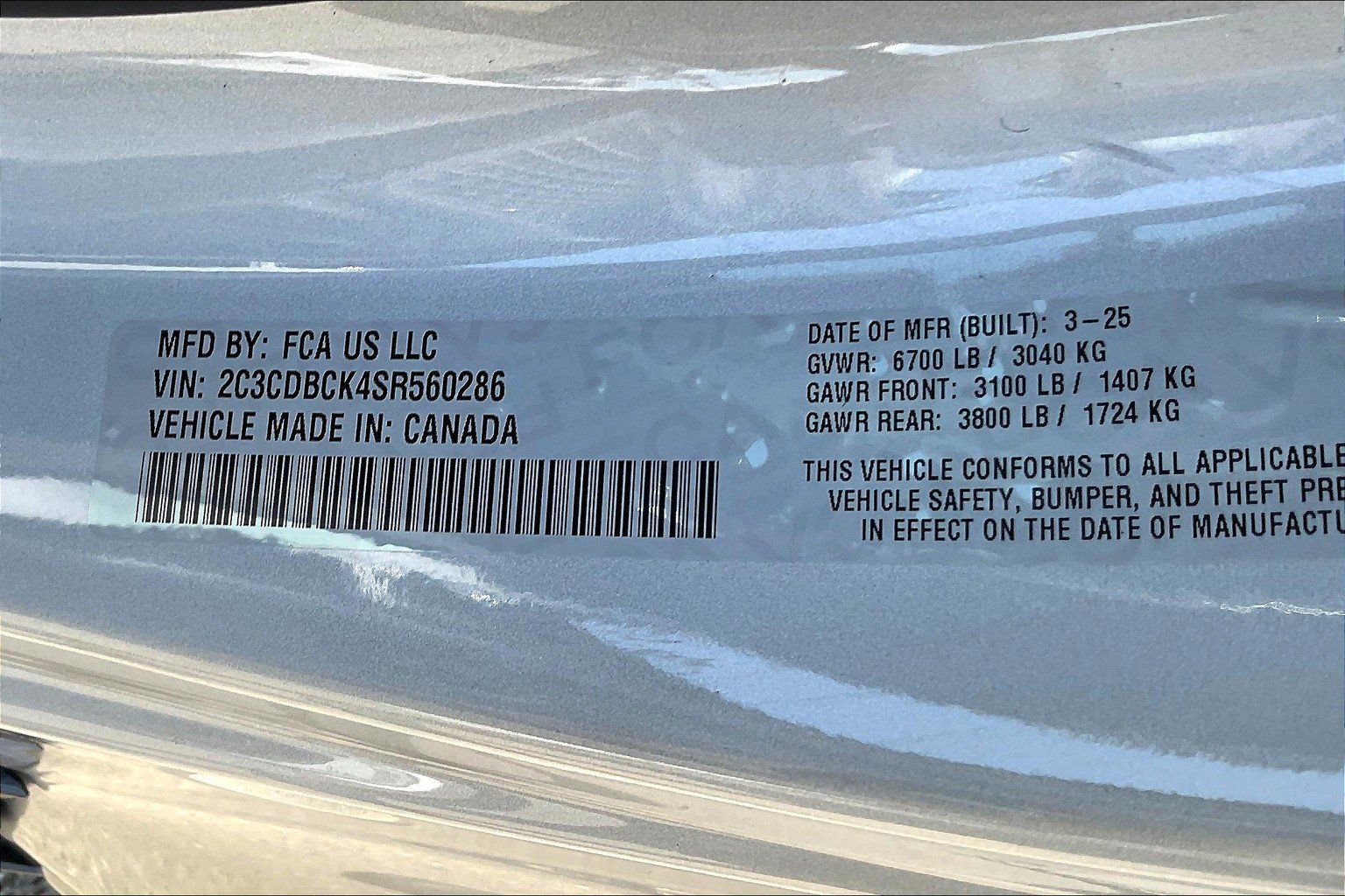 New 2025 Dodge Charger R/T w/ Sun & Sound Package image 14