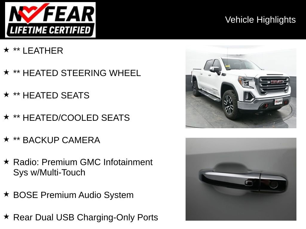 Used 2019 GMC Sierra 1500 SLT w/ SLT Premium Package image 2