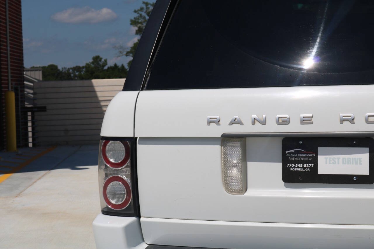 Used 2011 Land Rover Range Rover Supercharged AWD/4WD image 58
