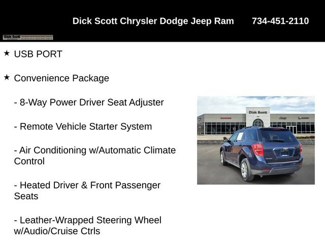 Used 2017 Chevrolet Equinox LT w/ Convenience Package FWD image 16