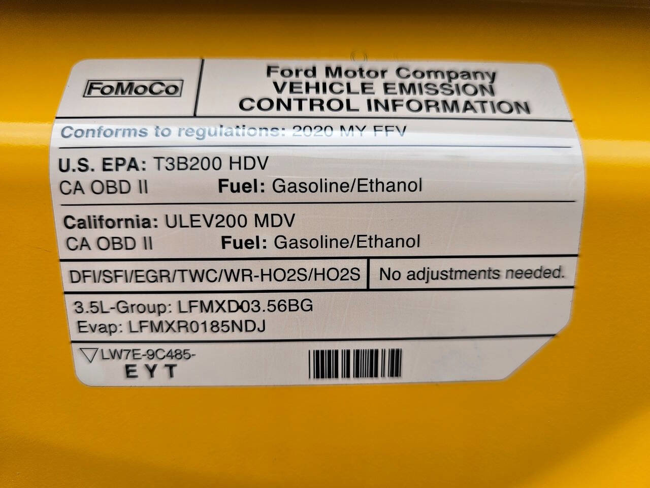 Used 2020 Ford Transit 250 250 3dr LWB High Roof Cargo Va w/ Load Area Protection Package image 23