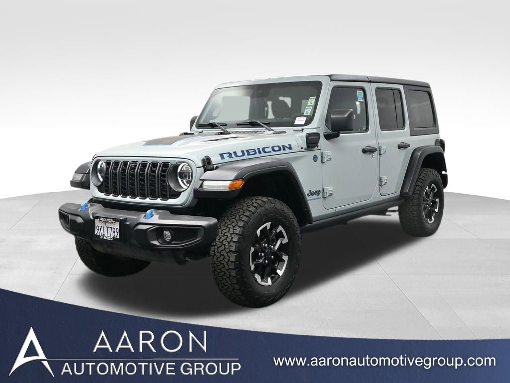 Used 2024 Jeep Wrangler Unlimited Rubicon 4xe w/ Technology Group