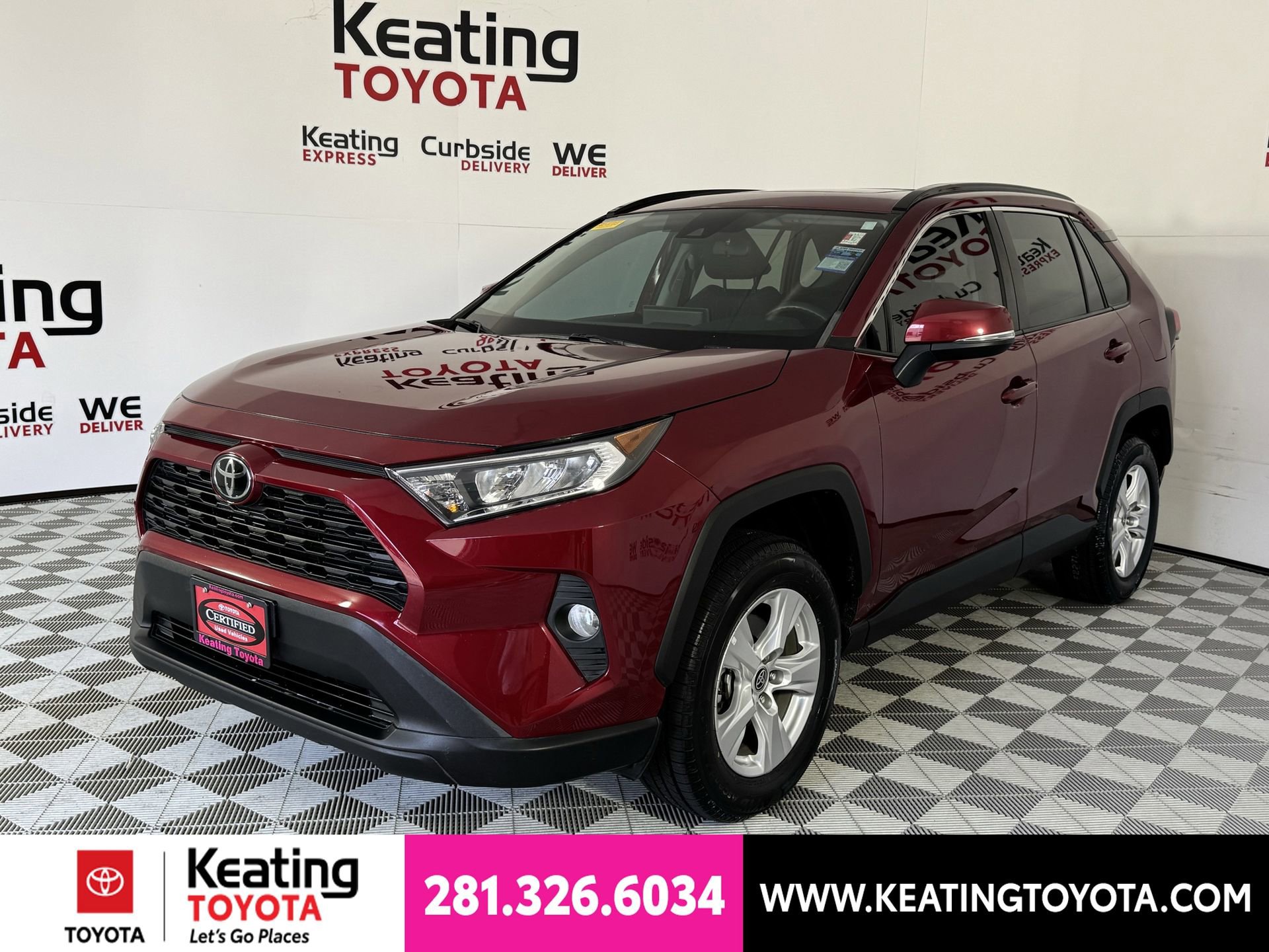 Certified 2021 Toyota RAV4 XLE w/ Convenience Package FWD image 9