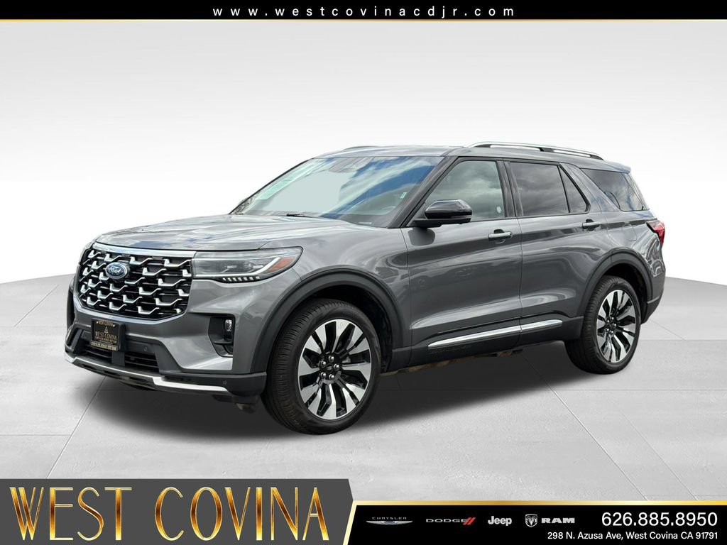 Used 2025 Ford Explorer Platinum w/ LUX Leather Package AWD/4WD image 3