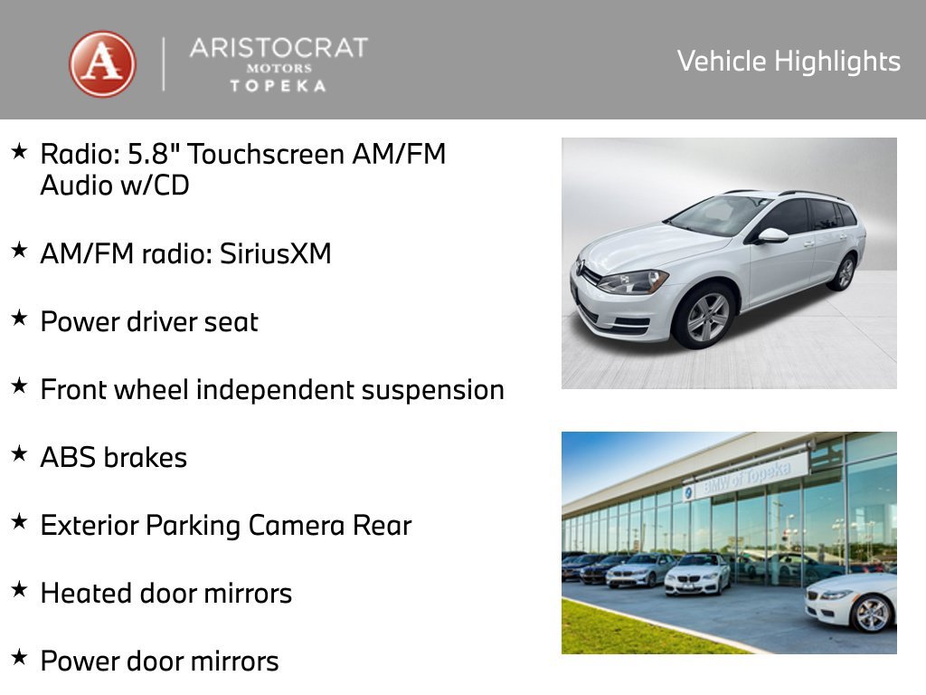 Used 2015 Volkswagen Golf TDI S FWD image 2