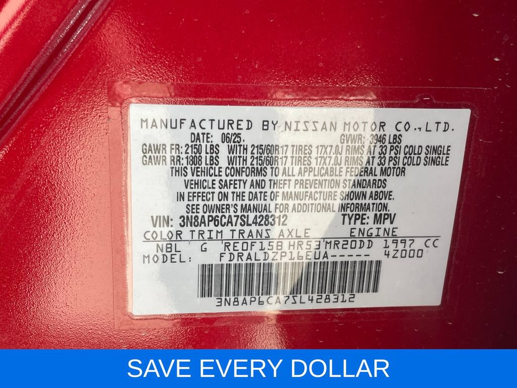 Used 2025 Nissan Kicks SV FWD image 30
