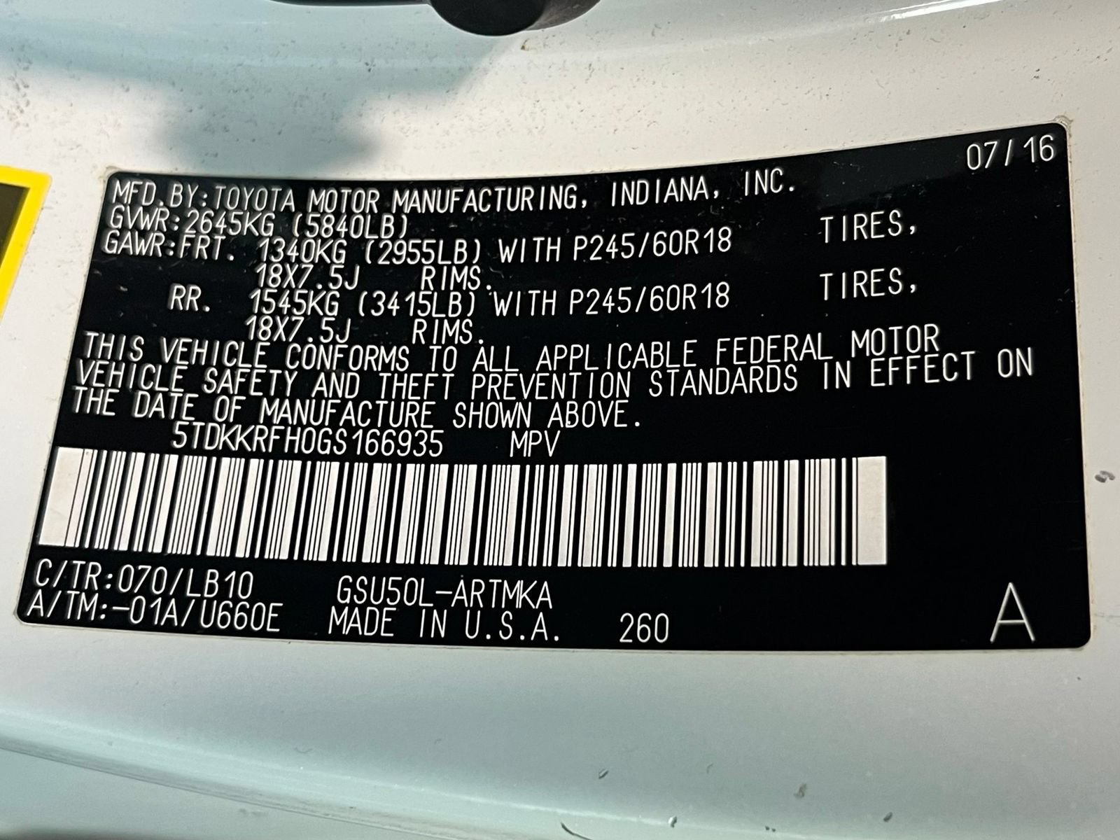 Used 2016 Toyota Highlander XLE FWD image 19