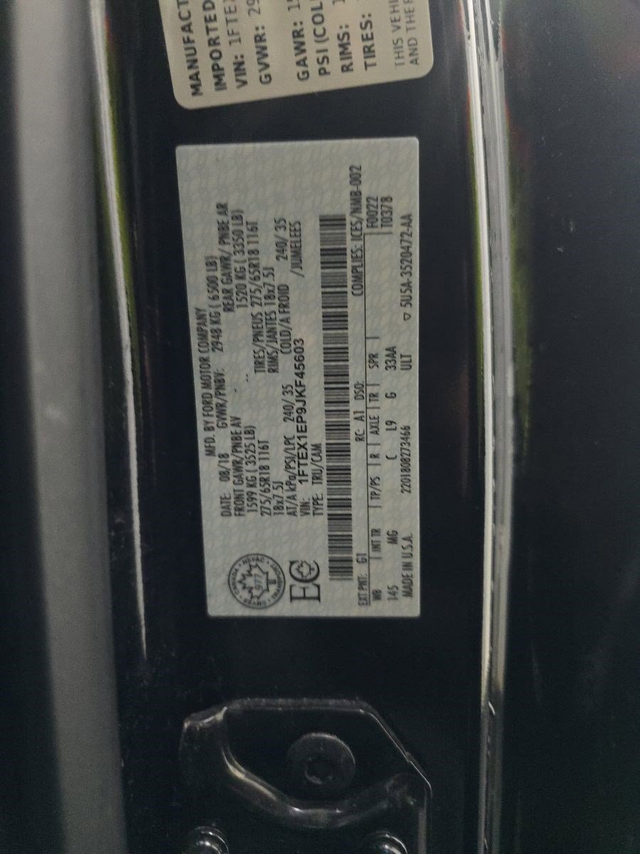 Used 2018 Ford F150 XLT w/ Equipment Group 302A Luxury image 14