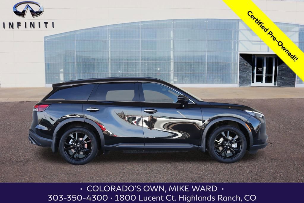 Certified 2025 INFINITI QX60 Luxe w/ Black Edition image 7