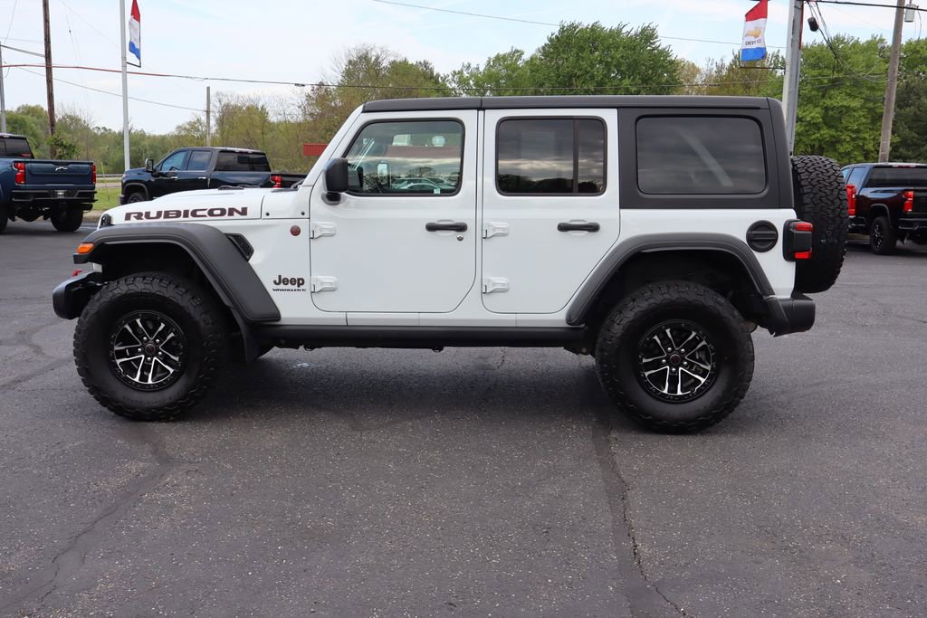 Used 2024 Jeep Wrangler Unlimited Rubicon w/ XTREMEE 35" Tire Package AWD/4WD image 34