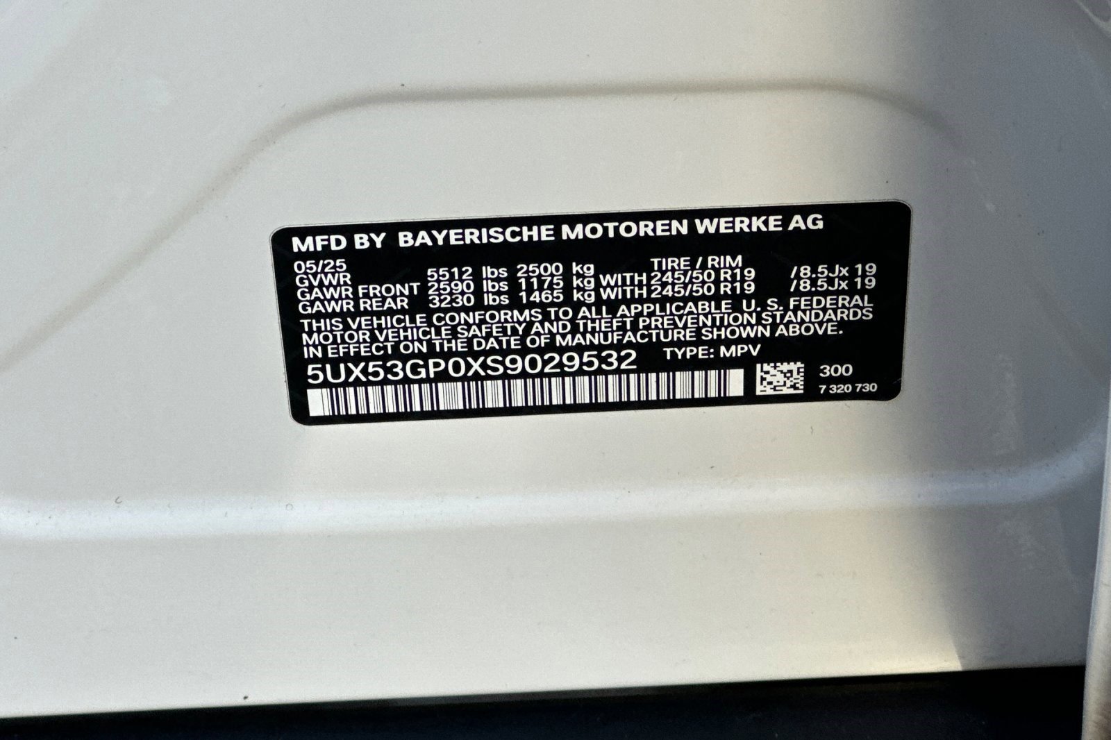 Used 2025 BMW X3 xDrive30i w/ Convenience Package image 20