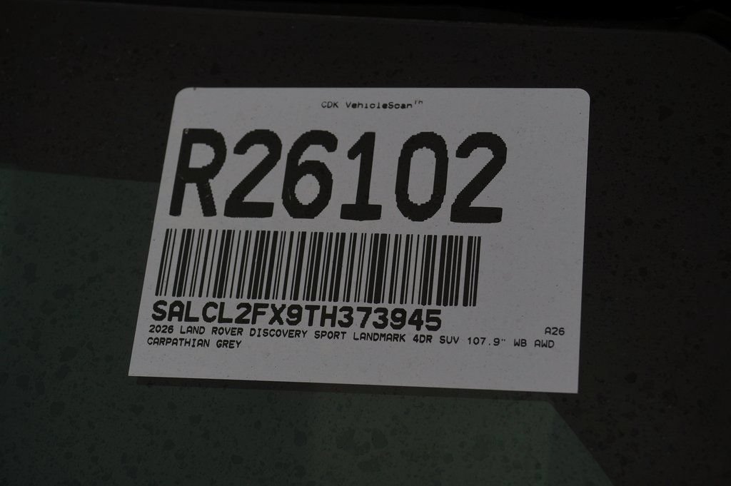 Certified 2026 Land Rover Discovery Sport Landmark AWD/4WD image 32