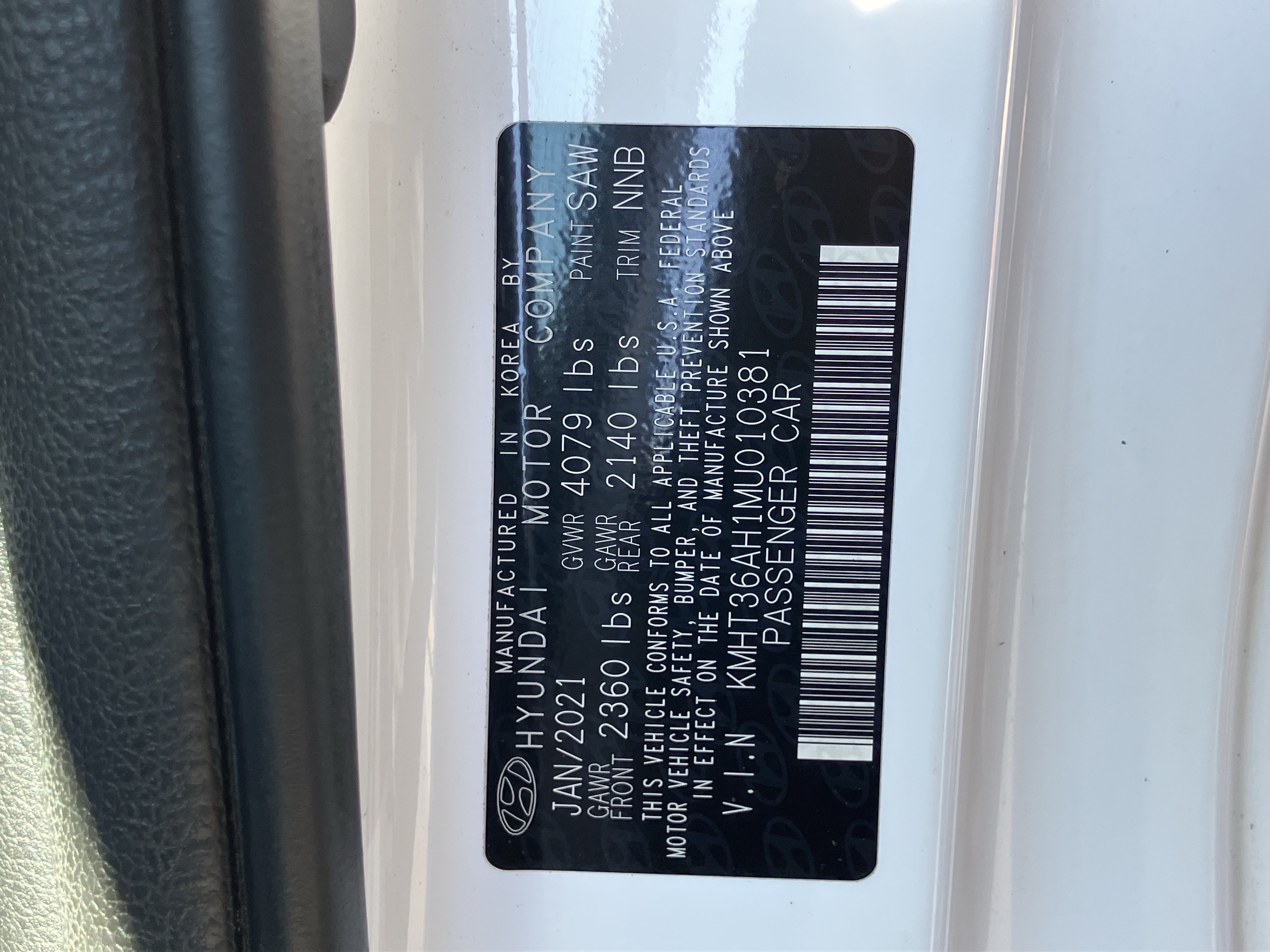 Used 2021 Hyundai Veloster N FWD image 37