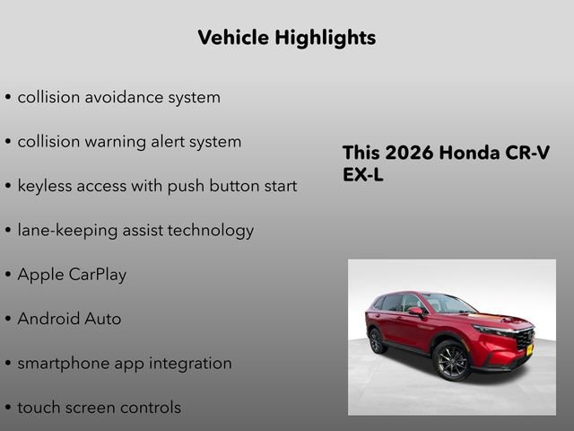 New 2026 Honda CR-V EX-L image 10